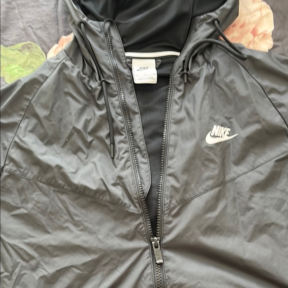 Nike Charcoal Hooded Jacket